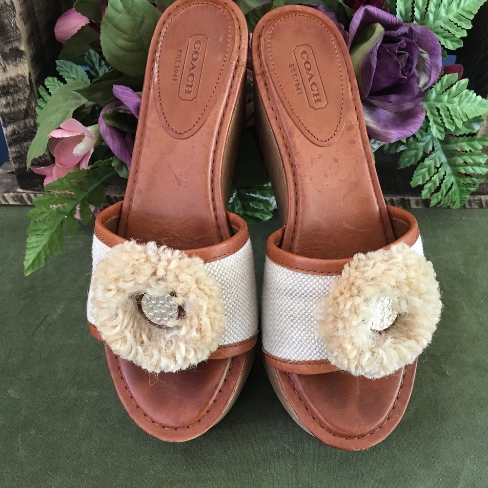 Coach Platform Slides Size 6 - image 2